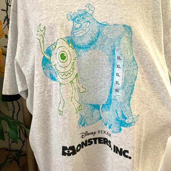 Uniqlo Disney Pixar Monsters, Inc Magic For All Timeless T-shirt in Gray - Picture 4 of 8